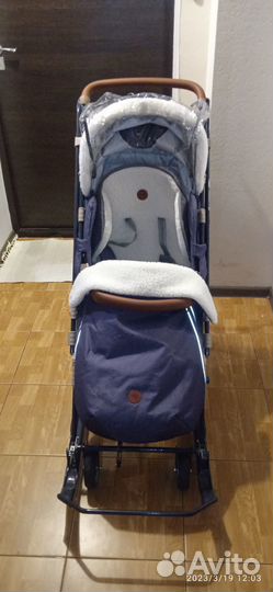 Детские санки коляска с колесами