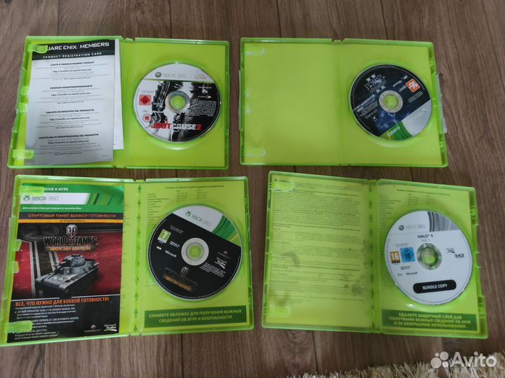 Диски на xbox 360