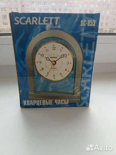 Часы будильник Scarlett