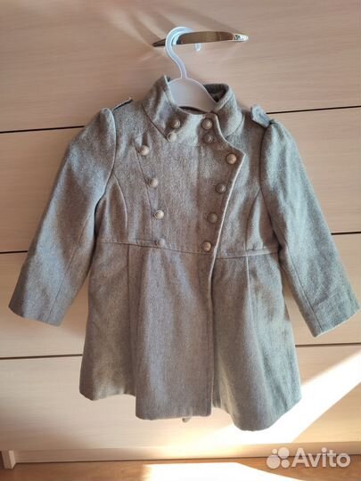 Пальто детское 90 см