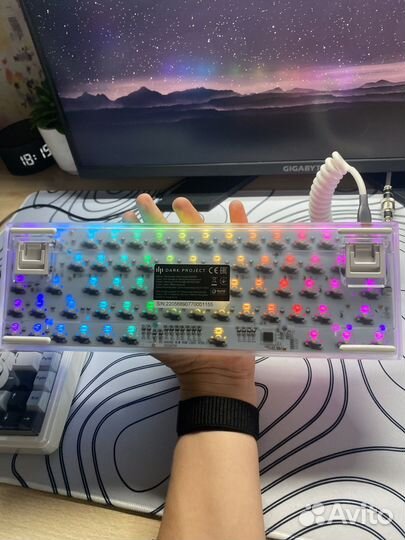 Клавиатура dark project kd68b