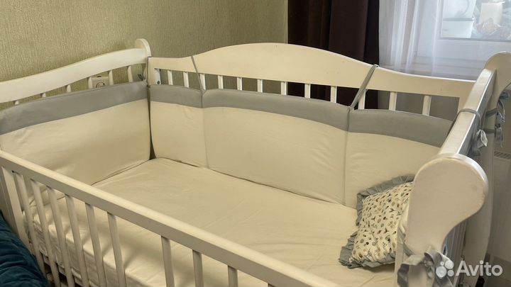 Бортики в детскую кроватку