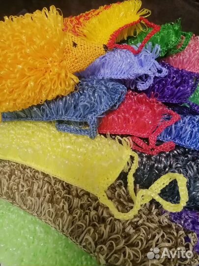 Мочалки ручной работы