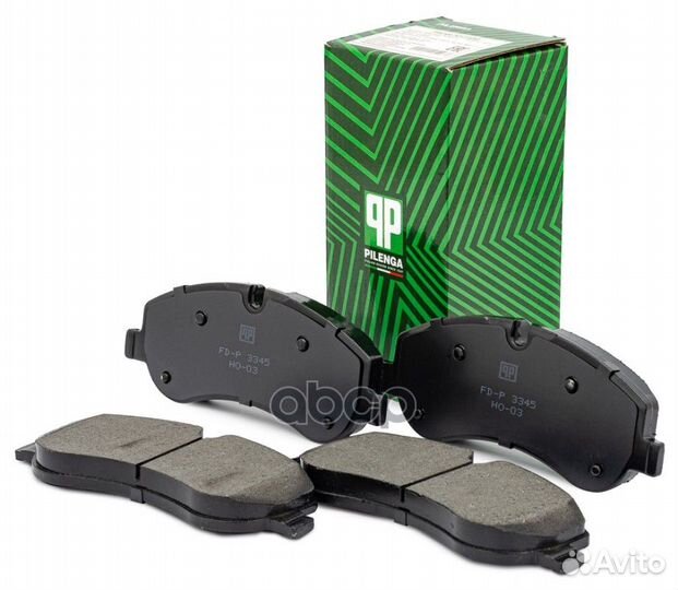 Колодки тормозные дисковые перед прав/лев T