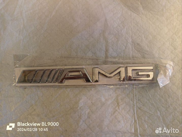 Шильдики mercedes amg