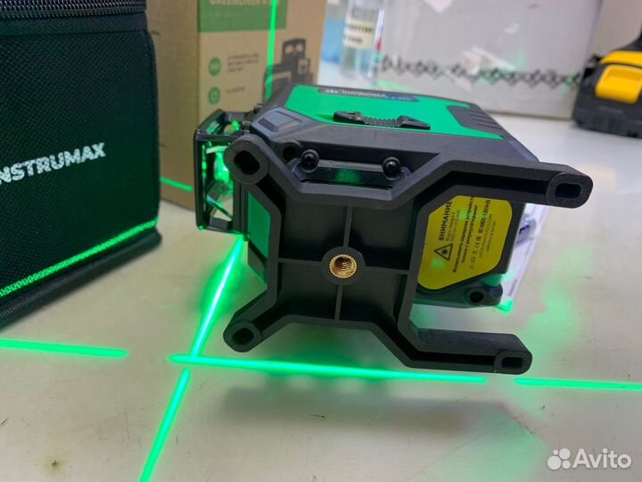 Лазерный уровень instrumax greenliner 4-360