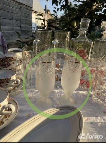 Посуда СССР хрусталь