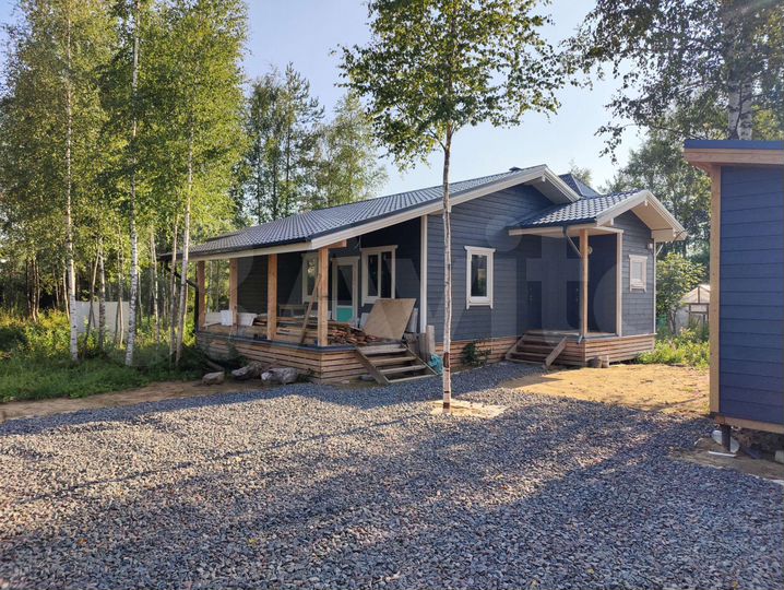 Дом 86 м² на участке 7 сот.