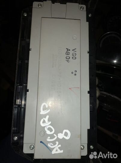 Экран Honda accord 8 Хонда аккорд 8