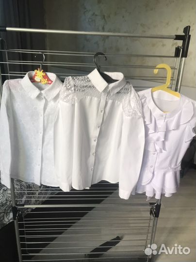 Школьные блузки для девочки 134