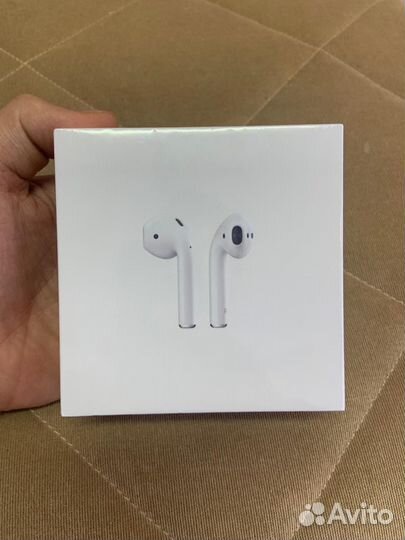 Беспроводные наушники оригинал apple 2 airpods 2