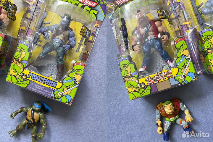 Черепашки ниндзя 1989, 2002, 2013 Playmates Toys