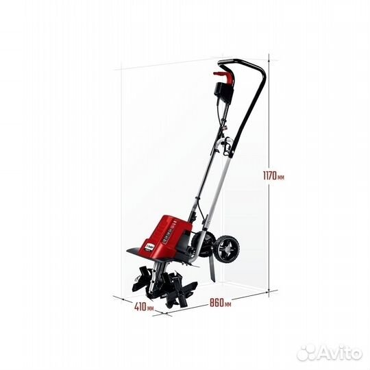 Культиватор электрический зубр ккд-1800 1800 Вт