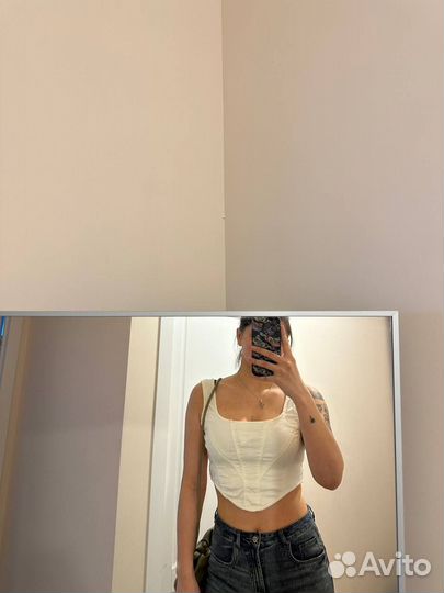 Корсетный топ