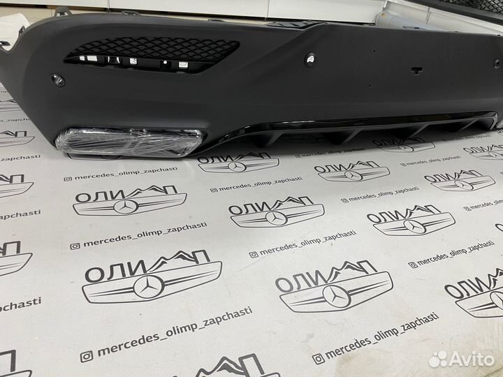Диффузор AMG 63 на Mercedes GLE C292 coupe