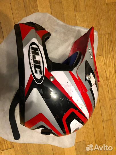 Шлем для мотоцикла HJC кросс эндуро S