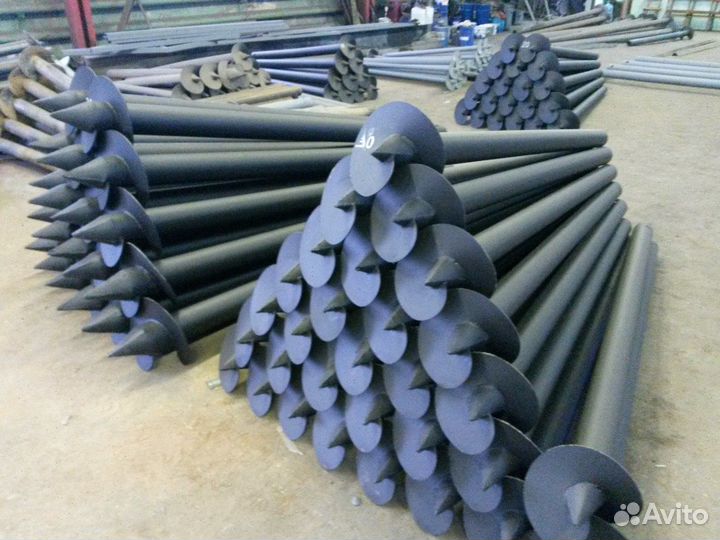 Винтовые Сваи глубина 1,5 м