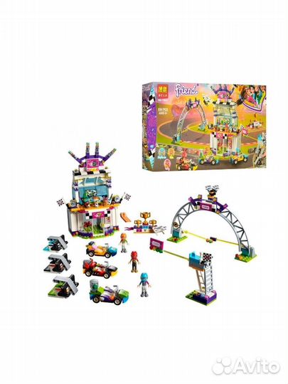Большая гонка, аналог лего френдс 41352/11040
