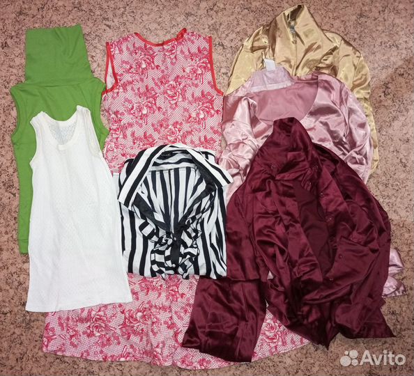 Женская одежда б/у на поделки, ветошь