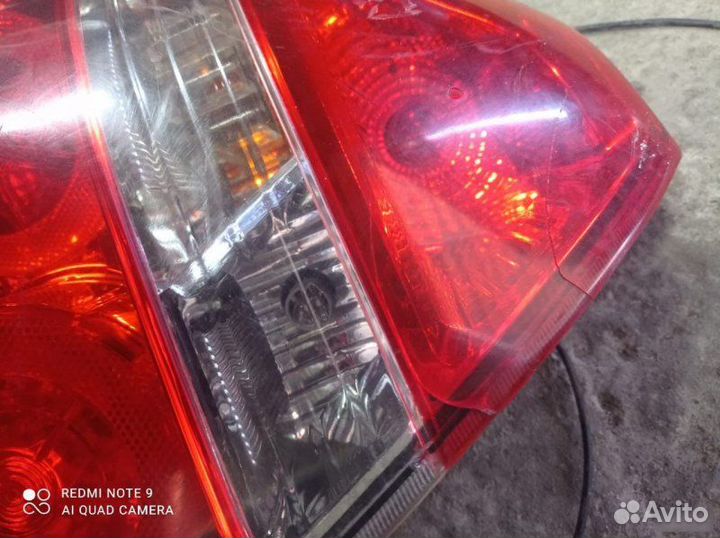 Фонарь задний левый Chevrolet Aveo T250