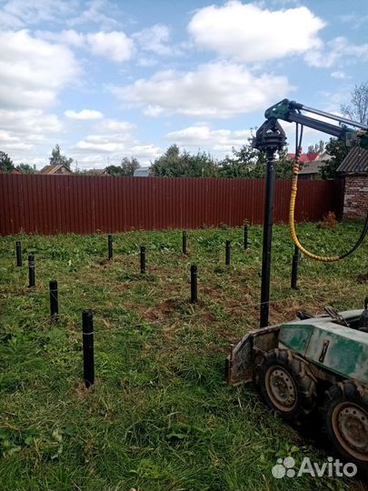 Винтовые сваи под ключ от производителя