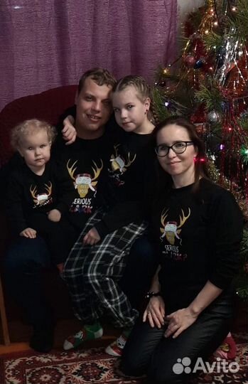Family look новогодний. Цена за всё