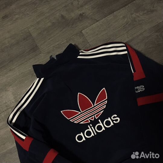 Винтажная ветровка Adidas Big Logo