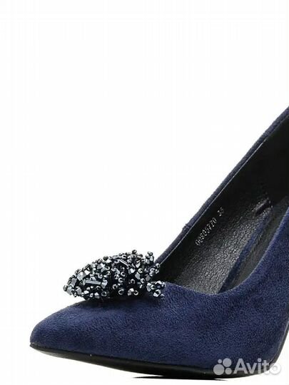 Туфли Новые Синие 37 размер (23,5 см)