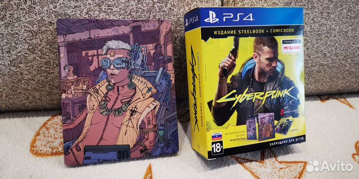 Cyberpunk 2077 ps4 диск