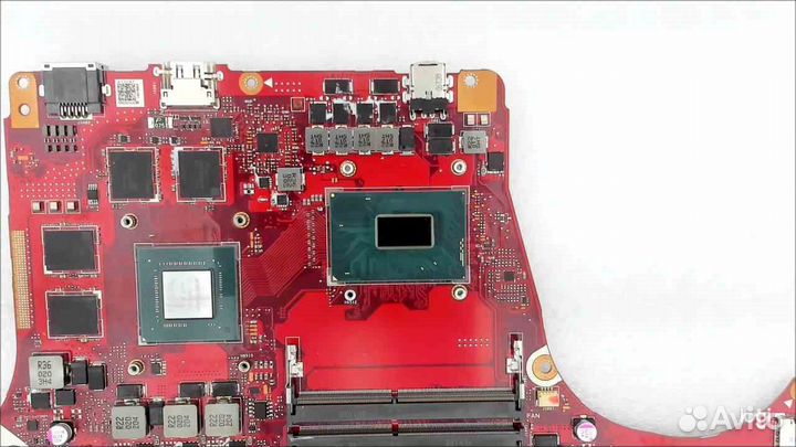 Материнская плата asus G731GT донор