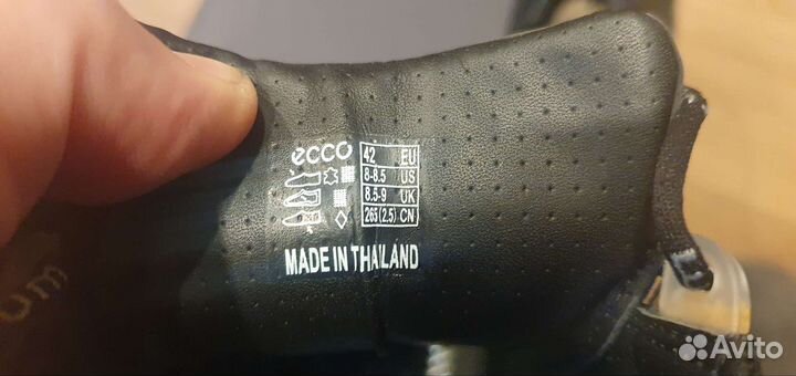 Кроссовки Ecco biom 42 натуральная кожа