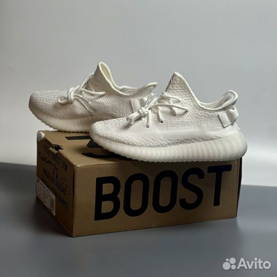 Кроссовки Adidas yeezy boost 350 белые