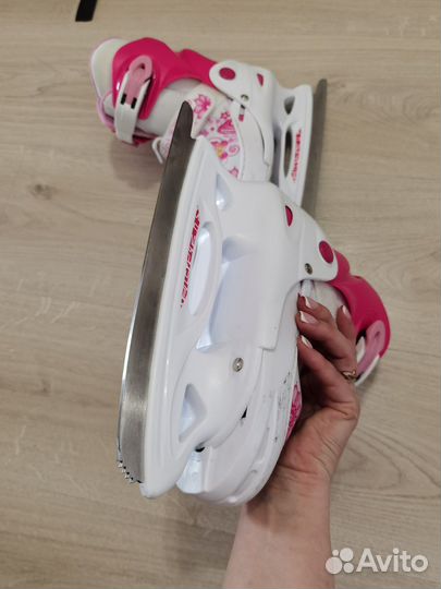 Коньки детские раздвижные