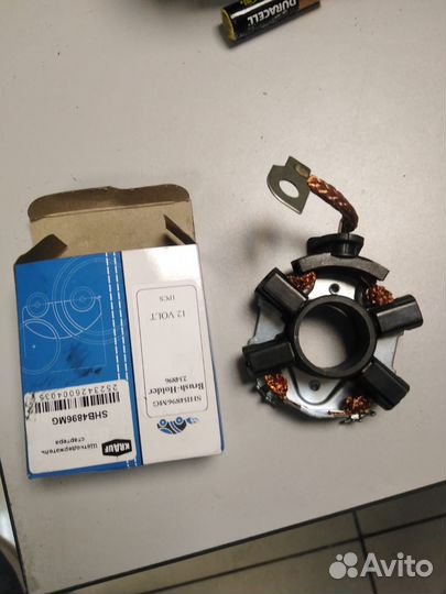 Щеточный узел стартера VAG Skoda