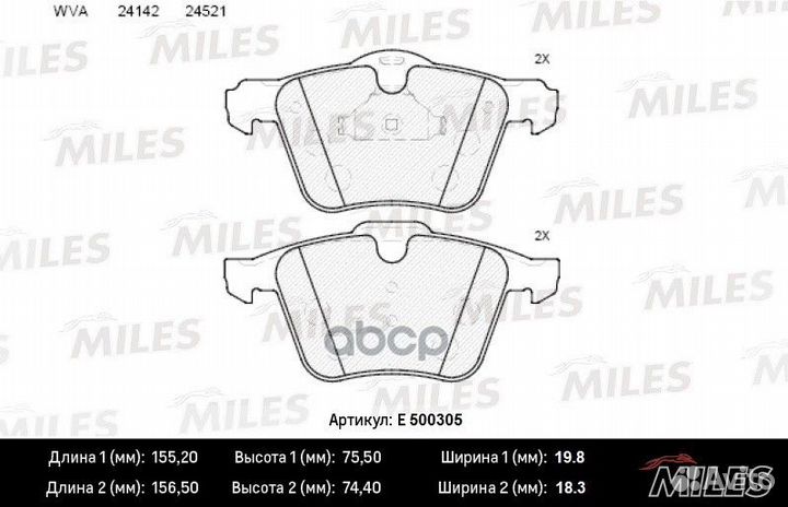 Колодки тормозные передние ford S-MAX 2.0D-2.2