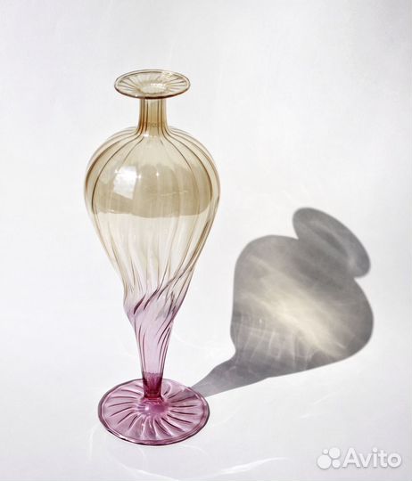 Винтажная ваза Murano, ручная выдувка