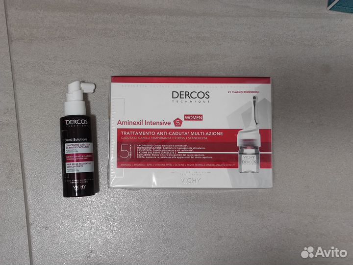 Vichy dercos aminexil ампулы и сыворотка