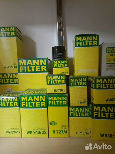 Фильтра mann-filter и др