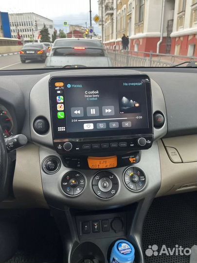 Магнитола на Toyota RAV4 XA30 с камерой