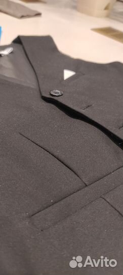 Жилет черный для мальчика 104