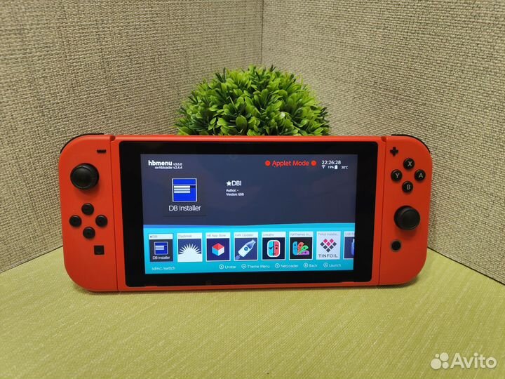Прошитый Nintendo Switch rev.2 (чип PicoFly) 160gb