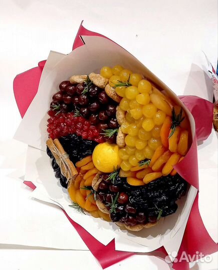 Букеты из сухофруктов. Вкусные букеты