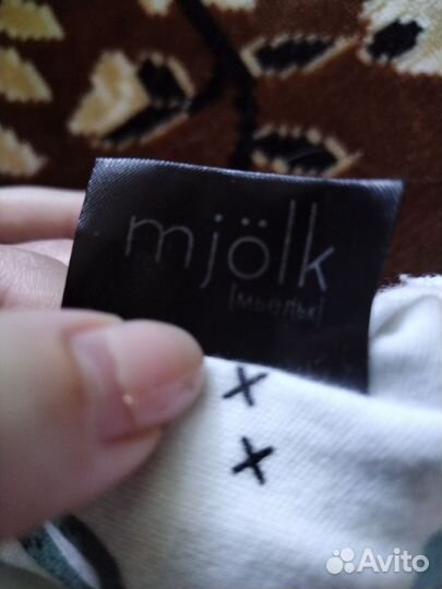 Шапочка Mjolk и чепчик