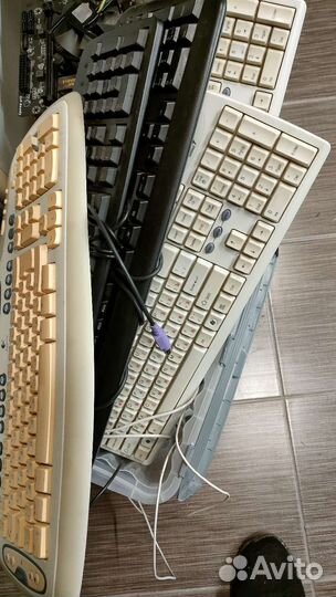 Клавиатура ps2 9шт