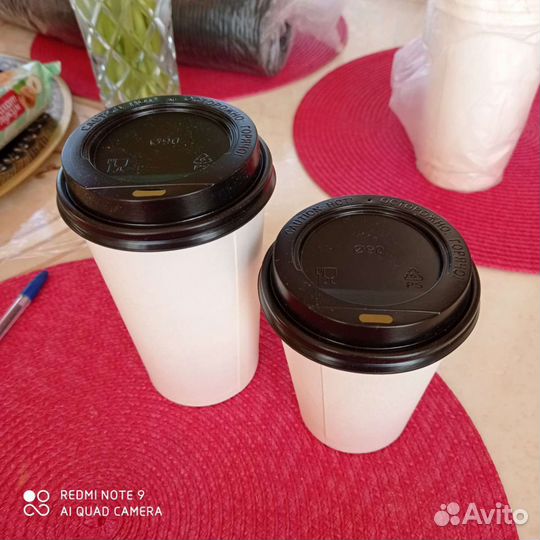 Стаканы одноразовые рюмки