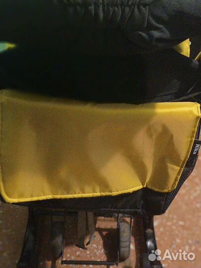 Коляска санки ника 7 5 к, с перекидной ручкой