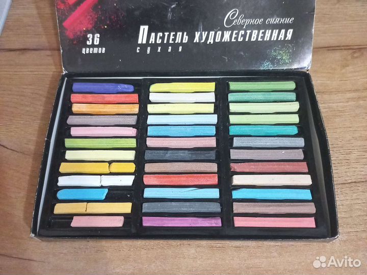 Пастель сухая