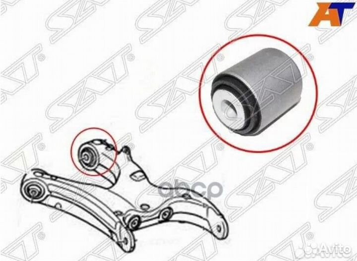 Сайлентблок заднего нижнего рычага BMW X6