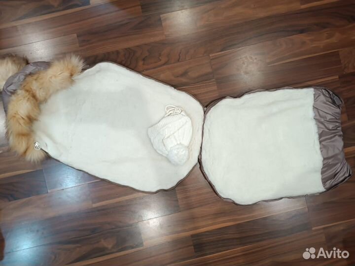 Зимний конверт с комбинезоном