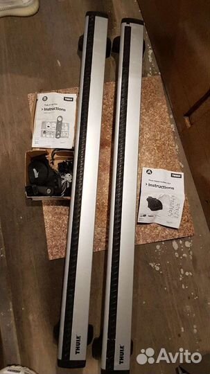 Поперечины thule на nissan